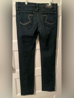 Rock & Republic Stella Low Rise Straight Leg Dark Wash EUC Sz 30